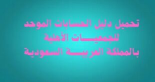 دليل الحسابات الموحد للجمعيات الأهلية والخيرية بـ المملكة العربيـــــــة السعوديـة